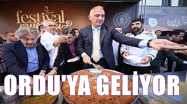 Kültür ve Turizm Bakanı Ersoy&#039;un Ordu programı belli oldu
