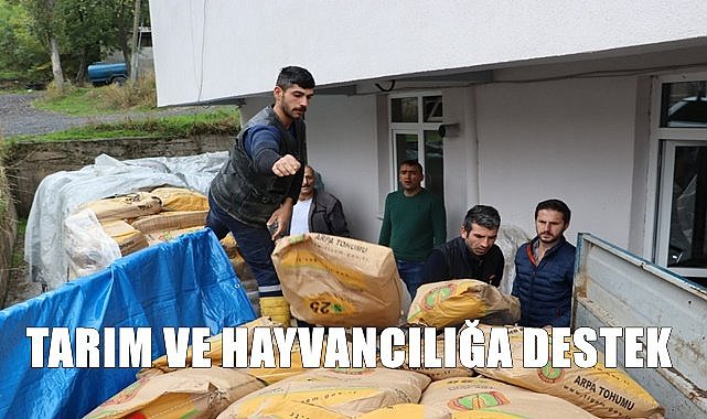 Ordu&#039;da tarım ve hayvancılığa destek