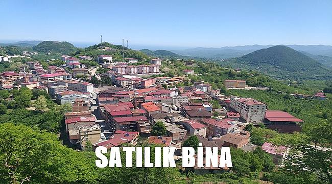 Ordu Ulubey'de bina mahkemeden satılık