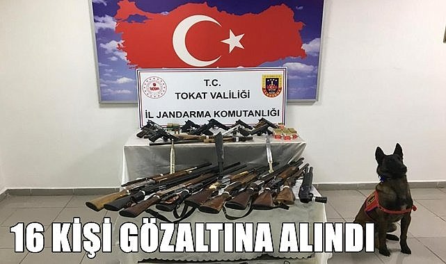 16 kişi gözaltına alındı
