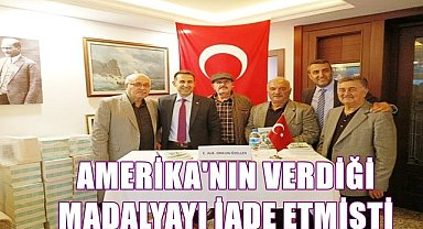 Amerikan madalyasını reddeden Komutan Ordu'da kitabını imzaladı