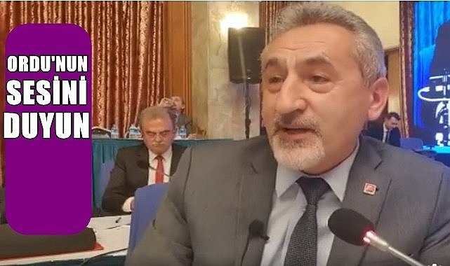 CHP'li Adıgüzel: Ordu'nun sesini duyun sağlıkta sorunu çözün