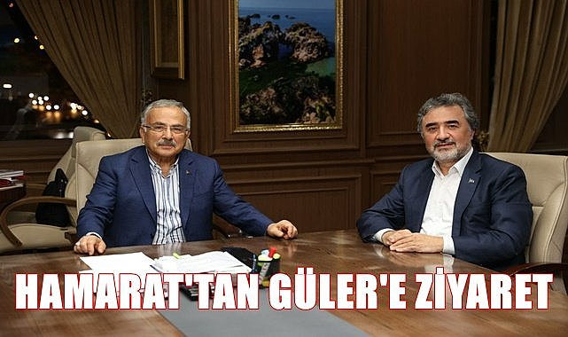 Hamarat Başkan Güler&#039;iz ziyaret etti