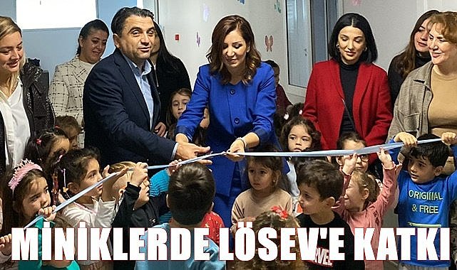 Ordu 9 Renk Anaokulu&#039;ndan Lösev&#039;e destek