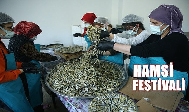 Ordu'da Hamsi Festivalinde 2 ton hamsi tüketildi
