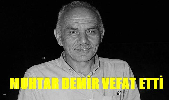 Ordu&#039;da mahalle muhtarı vefat etti