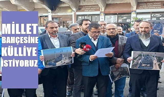 Ordu&#039;da Millet Bahçesine Külliye İsteniyor