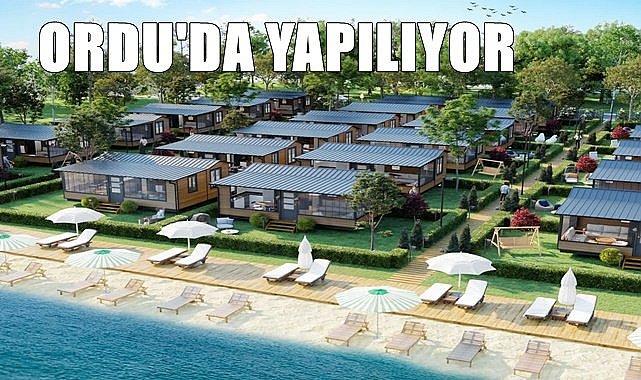 Ordu'da tatil köyü yapılıyor