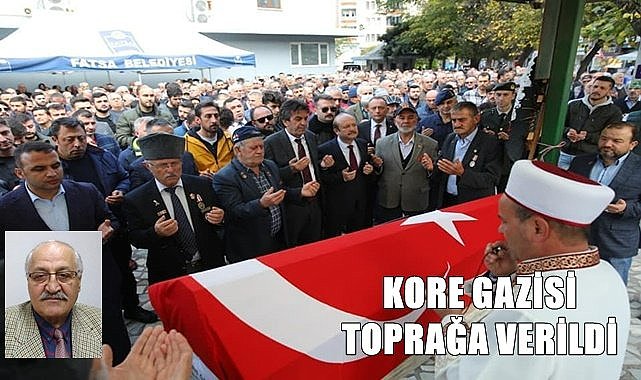 Ordulu Kore Gazisi son yolculuğuna uğurlandı