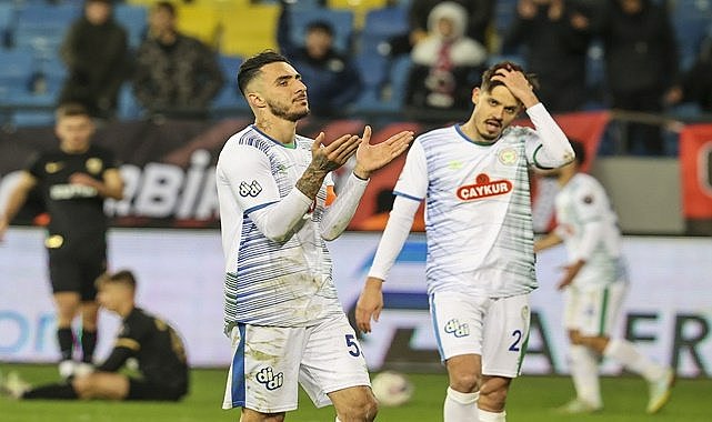 Rizespor Gençlerbirliği&#039;ni deplasmanda yendi: 1-3