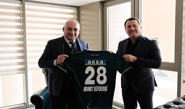 TFF Başkanı Büyükekşi Giresunspor&#039;u ziyaret etti