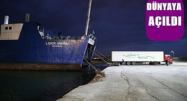 Ünye Limanı Dünyaya Açıldı