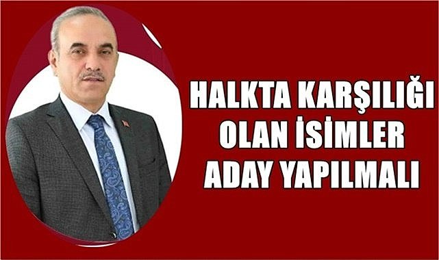 AK Parti&#039;de Tekintaş&#039;tan flaş adaylık açıklaması
