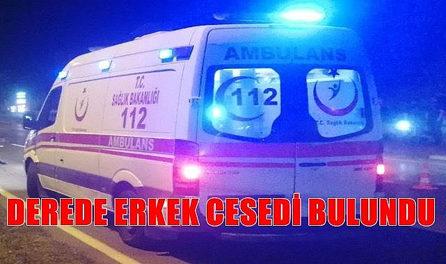 Derede erkek cesedi bulundu