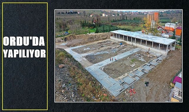 Ordu&#039;da Aktif Karbon Tesisi Yükseliyor