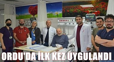 Ordu'da ilk kez uygulandı