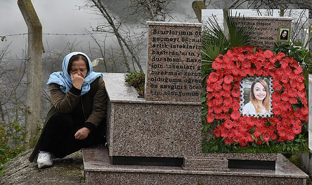 Ordu&#039;da öldürülen üniversiteli Ceren mezarı başında anıldı