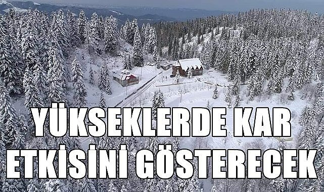 Ordu için kar ve fırtına uyarısı