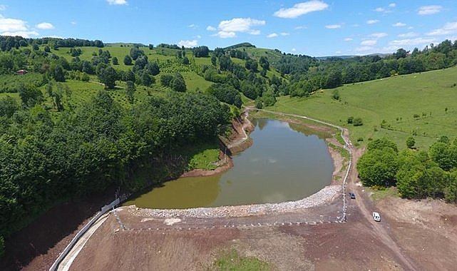 Ordu tedbirini altı: 61 gölet yapıldı