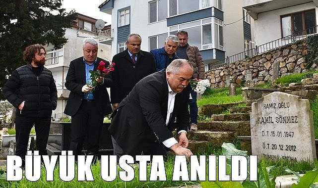 Ordulu ünlü sanatçı Kamil Sönmez mezarı başında anıldı