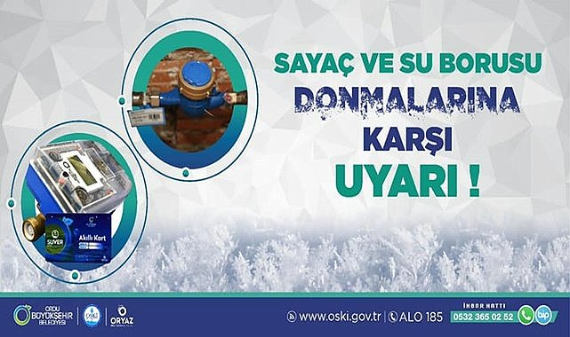 OSKİ Aboneleri uyardı
