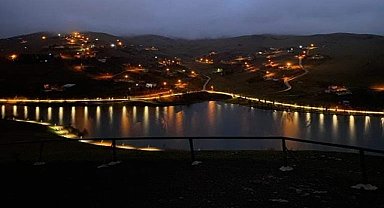 Perşembe Yaylası'nın ışıkları yandı