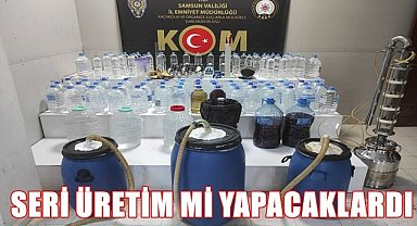 Sahte içki üreten 6 kişi yakalandı