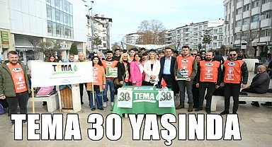 TEMA Vakfı'nın 30. yaşı Ordu'da kutlandı