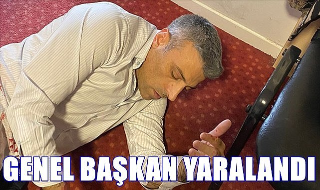 Yenilik Partisi Genel Başkanı bıçakla yaralandı
