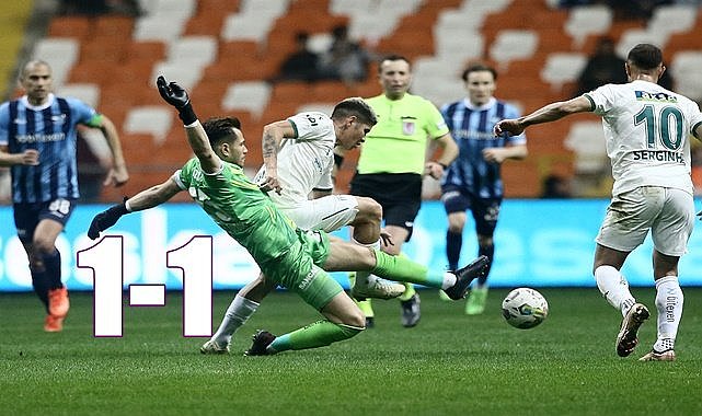 Adana Demirspor-Giresunspor: 1-1