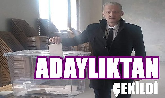 Altınordu Ziraat Odası başkan adayı Şensoy adaylıktan çekildi