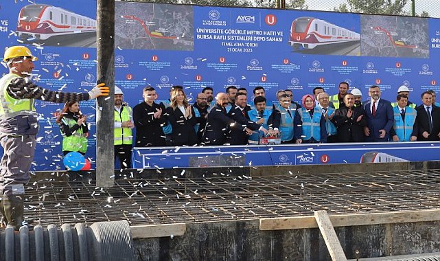 Bursa&#039;da metronun yeni rotası: Görükle