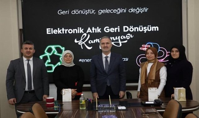 Bursa İnegöl'de 'elektronik atık'lar ödüllendirdi