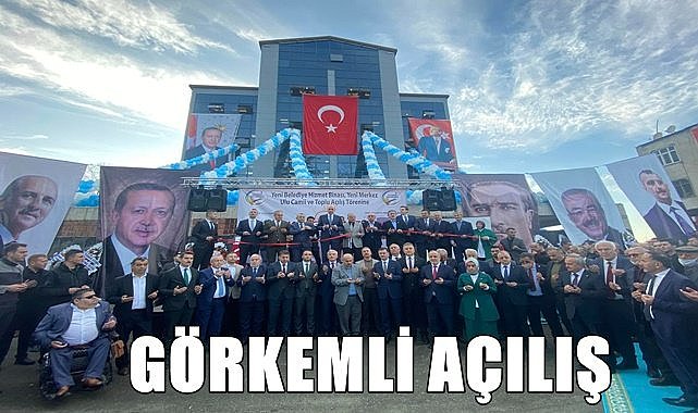 Çaybaşı Belediyesi Hizmet Binası Törenle Açıldı