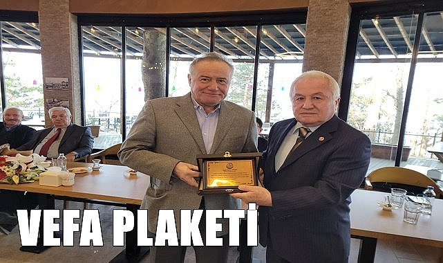 Enver Yücel'e memleketinde vefa plaketi