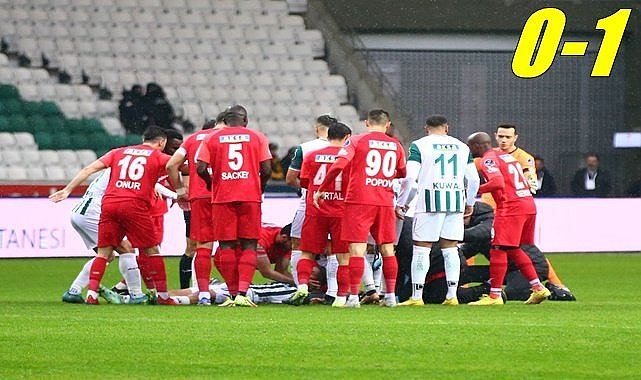 Giresunspor kendi evinde kaybetti: 0-1