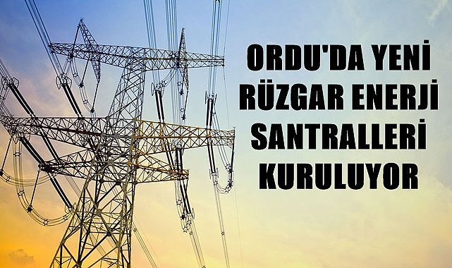 Kalen Enerji Ordu&#039;da Rüzgar Enerji Santrali kuracak
