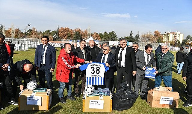 Kayseri&#039;de amatör futbola &#039;büyük&#039; destek