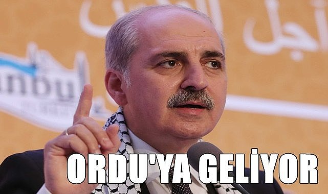 Kurtulmuş&#039;un Ordu programı belli oldu