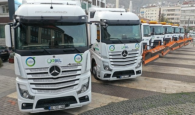Ordu Büyükşehir Belediyesi 215 iş makinası aldı
