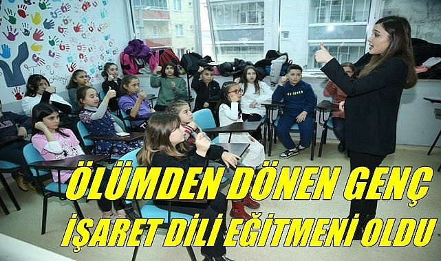 Ordu&#039;da 3 yıl konuşamayan genç işaret dili eğitmeni oldu