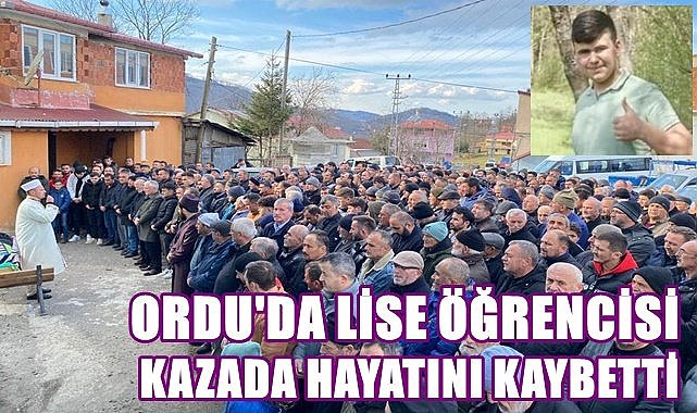 Ordu Liseli Abdullah Can'a ağlıyor