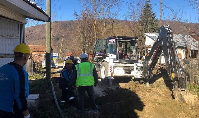 Sakarya'da Taraklı Mahdumlar’a  içme suyu