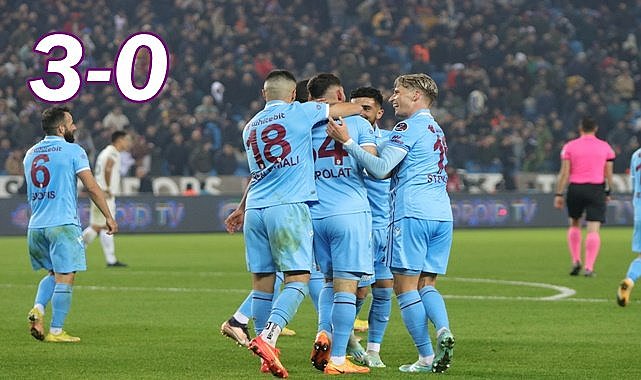 Trabzonspor-Giresunspor maç sonucu: 3-0