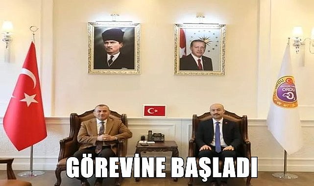 Ulubey Kaymakamı Süleyman Arat görevine başladı