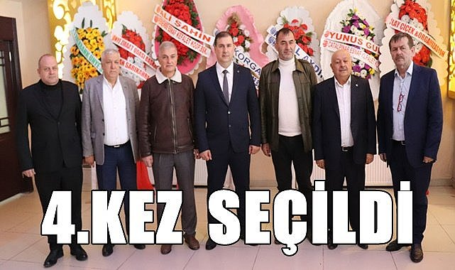 Ümit Özkan 4. kez Ünye Esnaf Kefalet Kooperatifi Başkanı seçildi