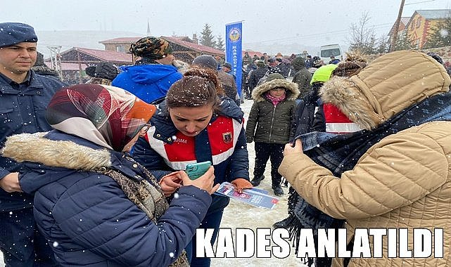 Yaylada kadınlara KADES anlatıldı