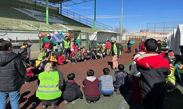 Gaziantep&#039;te depremzedelere psikolojik destek