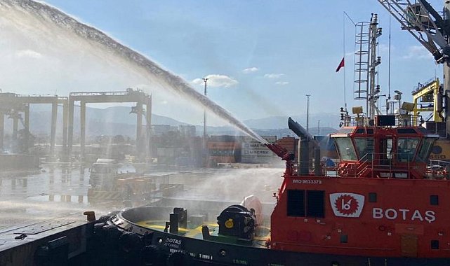 İskenderun&#039;da soğutma çalışmaları sürüyor