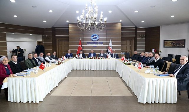 Mimarsinan OSB&#039;den heyet toplantısı